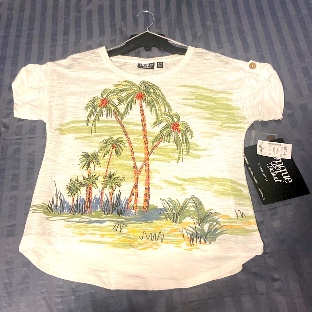 Stein Mart Onque Casual Petite T-Shirt